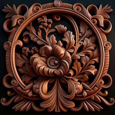 3D model ornate (STL)